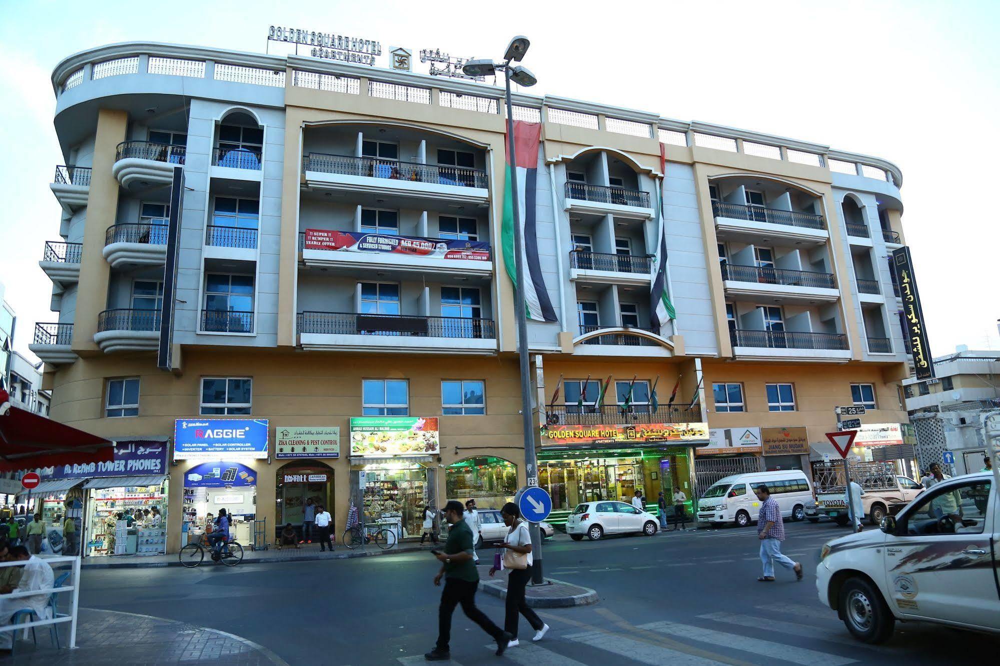 דובאי Golden Square Hotel Apartments מראה חיצוני תמונה